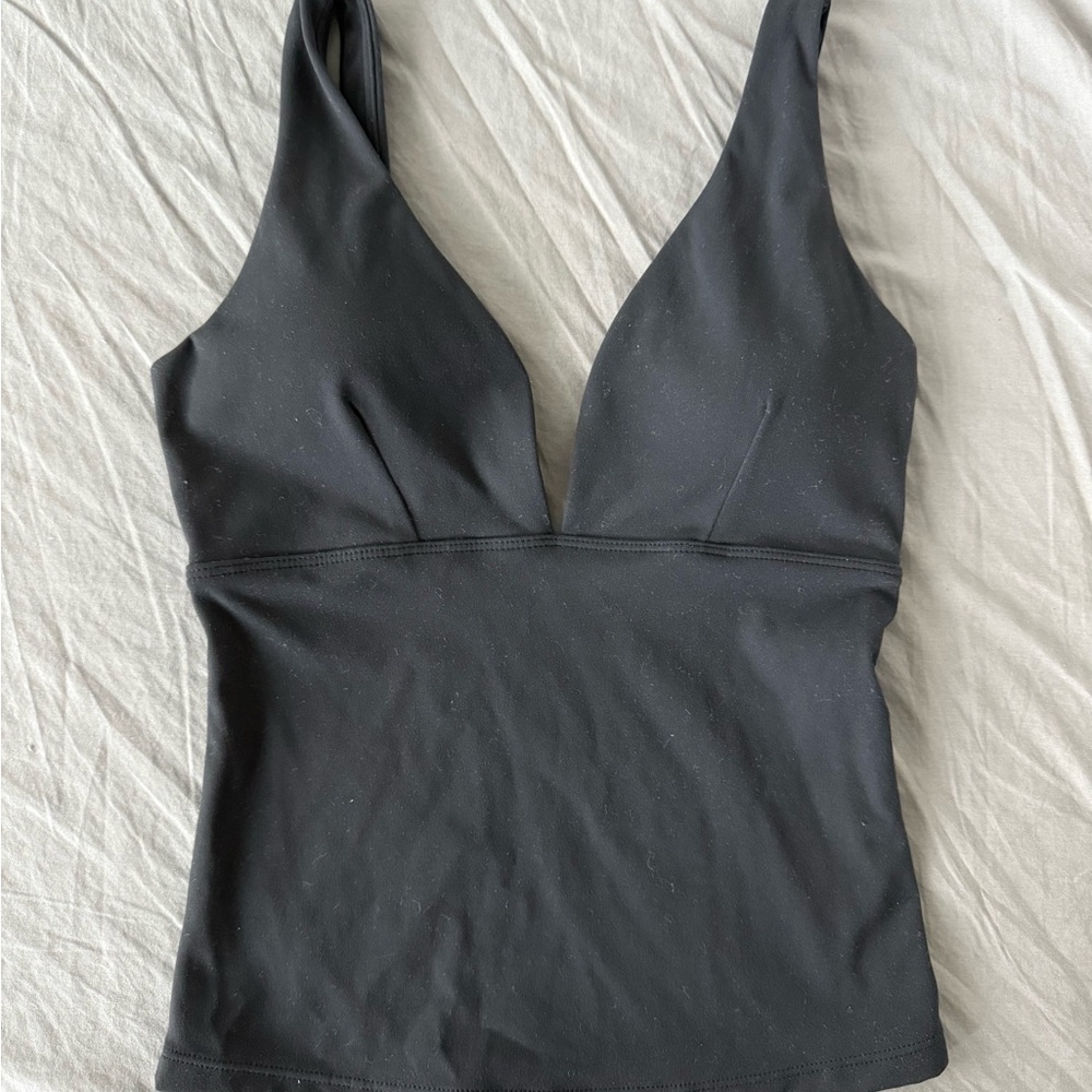 Dfyne Black Extra Small Tank Top